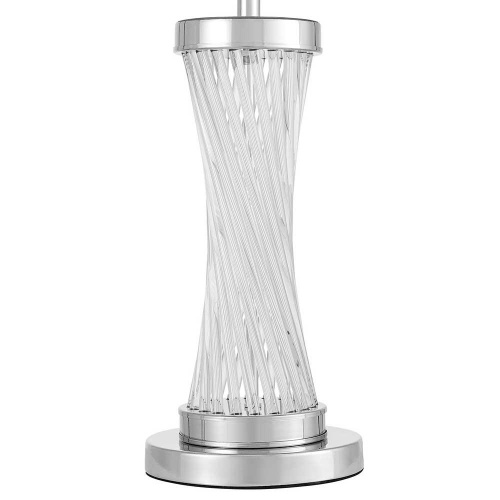 Настольная лампа Lumina Deco Villanova LDT 302 CHR+WT