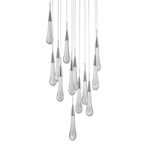 Подвесной светильник Pour 13A satin nickel
