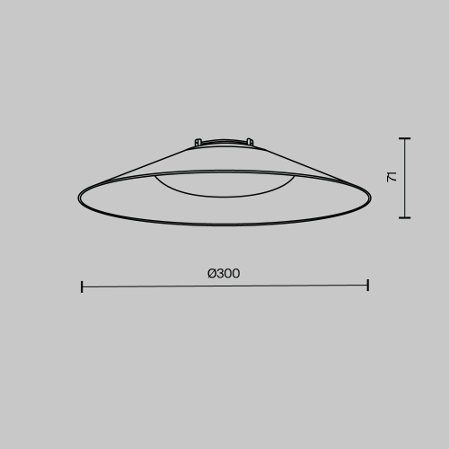 Подвесной светильник Technical TR127B-12W3K-B Подвесной светильник Technical TR127B-12W3K-B