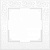 Рамка Werkel Flock на 1 пост белая WL05-Frame-01-white 4690389046704