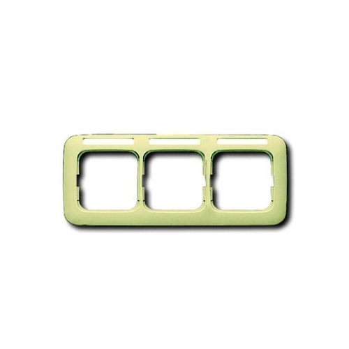 Рамка монтажная ITA 3-модульная ABB Zenit IP55 антрацит 2CLA337300N1801
