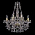 Подвесная люстра Bohemia Ivele 1409/8+4/195/h-62/G