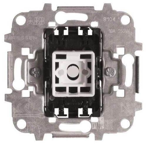 Переключатель 1-клавишный ABB Sky 2CLA810200A1001 Переключатель 1-клавишный ABB Sky 2CLA810200A1001