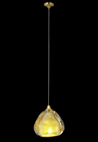 Подвесной светодиодный светильник Crystal Lux Verano SP1 Gold