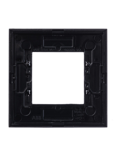 Рамка 1-постовая ABB Zenit антрацит 2CLA227100N1801