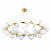 Подвесная люстра Lumina Deco Marsiada LDP 6033-40 GD