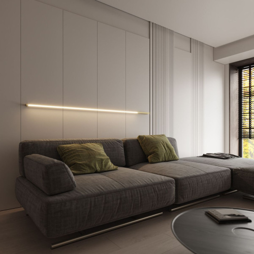 Настенный светодиодный светильник Elektrostandard Alto LED латунь 3000K 40134/LED a069823