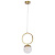 Подвесной светильник Crystal Lux Carolina SP1 V1 BRASS