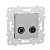 Розетка R-TV/SAT проходная Schneider Electric Unica New NU545630