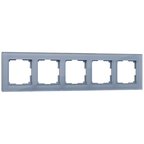 Рамка Werkel Favorit на 5 постов серый WL01-Frame-05 4690389061295