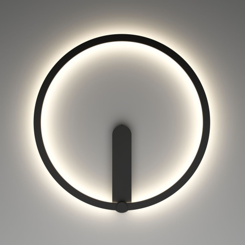 Настенный светодиодный светильник Denkirs Round DK5035-BK