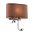 Бра Ideal Lux Sheraton AP2 Marrone 074917