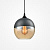 Подвесной Светильник Nord C D20 Black/Amber By Imperiumloft
