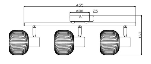 Спот Rivoli Pulito 7009-732