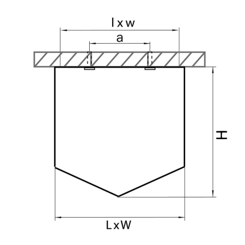 Потолочный светодиодный светильник Lightstar Quadro 211477