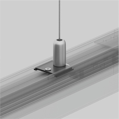 Крепление для троса магнитного шинопровода Maytoni Magnetic track system TRA004HP-21B Крепление для троса магнитного шинопровода Maytoni Magnetic track system TRA004HP-21B