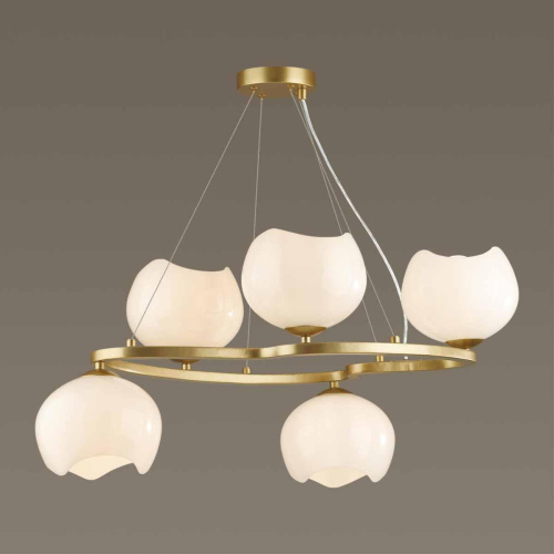 Подвесная люстра Odeon Light Modern Waterlily 4873/5
