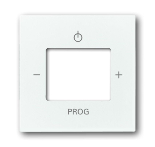 Накладка для механизма цифрого радио 8215 U, 8216 U, 8217 U, Basic 55, альп. белый