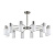 Потолочная люстра Lumion Comfi Mave 8099/12C