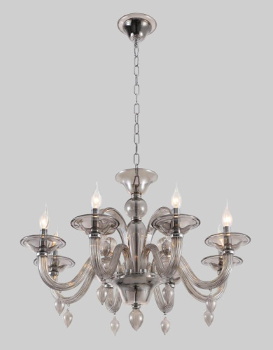 Подвесная люстра Crystal Lux Caetano SP-PL8 Smoke