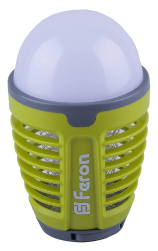 Кемпинговый антимоскитный светодиодный фонарь Feron TL850 аккумуляторный 155х90 32874 Кемпинговый антимоскитный светодиодный фонарь Feron TL850 аккумуляторный 155х90 32874