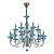 Подвесная люстра Osgona Azzurro 699184