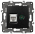 Розетка комбинированная RJ45+TV ЭРА Elegance 14-3110-05 Б0034318