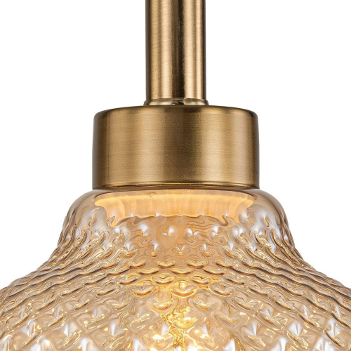 Подвесной светильник Indigo Caramella 11039/1P Amber V000431