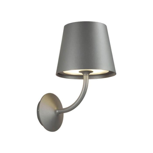 Уличный настенный светодиодный светильник Odeon Light Elin L-vision 4608/7WL