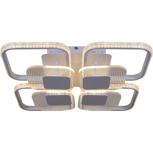 Потолочная светодиодная люстра Reluce 05886-0.3-4+4B WH