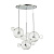 Подвесная светодиодная люстра Odeon Light L-vision Bubbles 4802/36LA