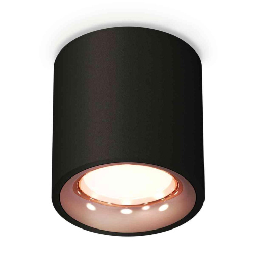 Комплект накладного светильника Ambrella light Techno Spot XS7532025 SBK/PPG черный песок/золото розовое полированное (C7532, N7015) Комплект накладного светильника Ambrella light Techno Spot XS7532025 SBK/PPG черный песок/золото розовое полированное (C7532, N7015)