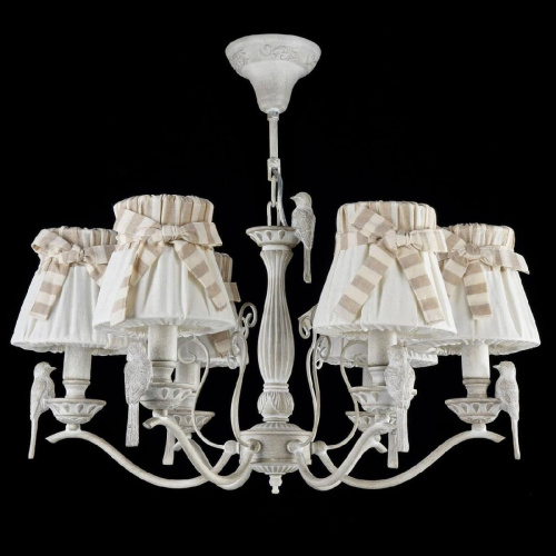 Подвесная люстра Maytoni Bird ARM013-06-W Подвесная люстра Maytoni Bird ARM013-06-W