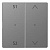 Клавиша двойная Schneider Electric Merten D-Life MTN5227-6036