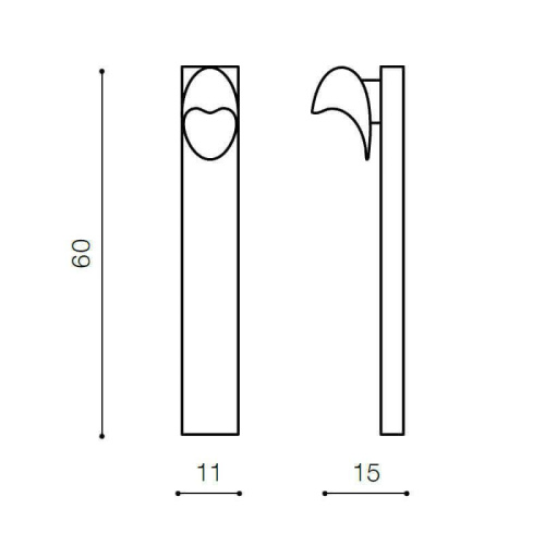 Уличный светильник Azzardo Matera 600 AZ2185