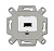Розетка USB ABB BJE 5 полюсов альпийский белый 2CKA000230A0419