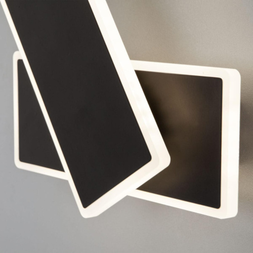 Настенный светодиодный светильник Eurosvet 90316/2 черный Настенный светодиодный светильник Eurosvet 90316/2 черный