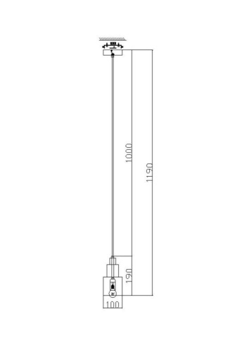Подвесной светильник Freya Moke FR4006PL-01BS