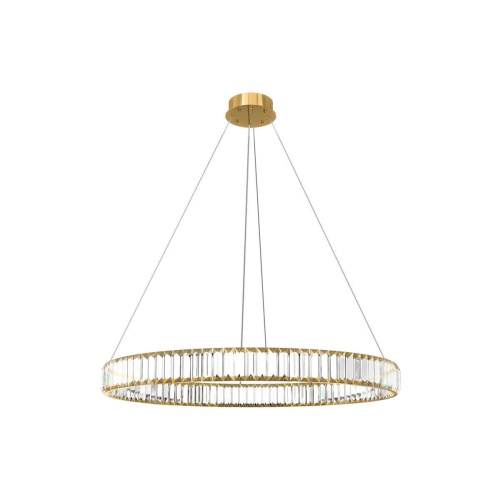 Подвесной светодиодный светильник Loft IT Crystal ring 10135/800 Gold Подвесной светодиодный светильник Loft IT Crystal ring 10135/800 Gold