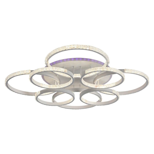 Потолочная светодиодная люстра Profit Light 8047/4+4 WHT