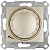 Диммер поворотно-нажимной универсальный Schneider Electric Sedna 4-400W SDN2201268