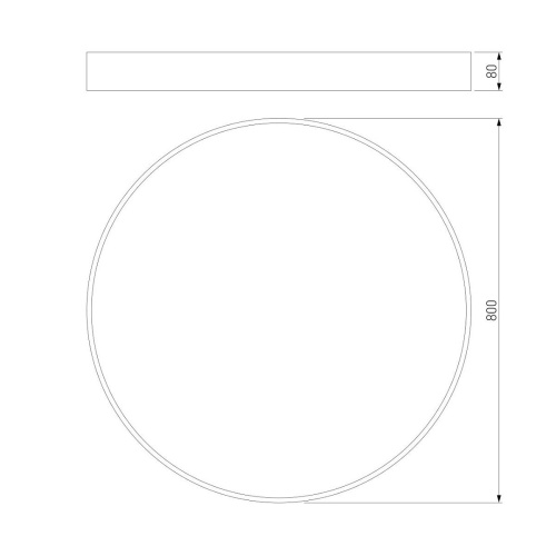 Потолочный светодиодный светильник Eurosvet Entire 90320/1 серый