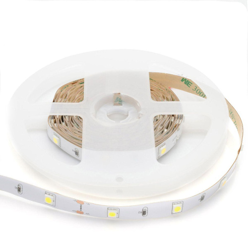 Светодиодная лента Apeyron 7,2W/m 30LED/m 5050SMD холодный белый 5M 00-36 Светодиодная лента Apeyron 7,2W/m 30LED/m 5050SMD холодный белый 5M 00-36