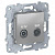 Розетка R-TV/SAT одиночная Schneider Electric Unica New NU545430