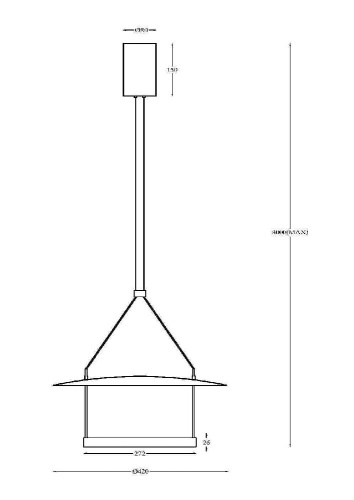 Подвесной светильник Maytoni MOD280PL-L23B3K Подвесной светильник Maytoni MOD280PL-L23B3K