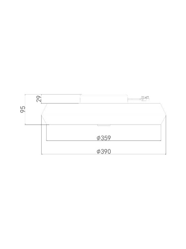 Потолочный светодиодный светильник Freya Cells FR10012CL-L24W