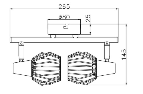 Спот Rivoli Naturale 7002-702