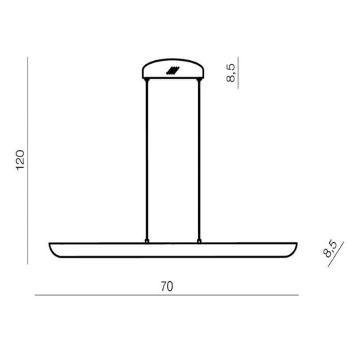Подвесной светильник Azzardo Ray AZ1696