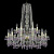 Подвесная люстра Bohemia Ivele 1410/12+6/240/h-74/G/V7010