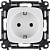 Розетка Legrand Valena Allure 16A 250V с/з безвинтовой зажим белая 753721